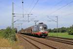 Die Hectorrail 242.502  ZURG  in Wrist am 19.07.2013