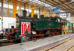 Die Mallet-Dampflokomotive G 2�3/3 104 der Museumsbahn Blonay–Chamby,  ex S�ddeutsche Eisenbahn Gesellschaft SEG 104 „Zell“ (sp�ter Mittelbadische Eisenbahngesellschaft MEG 104) am