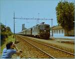 Einen ganz besonderen Zug gab es im Sommer 1981 in Büren zu fotografieren.