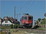 Hier nochmals die SBB Re 6/6 11669 (Re 620 069-5 )  Hägendorf  mit etwas mehr Umfeld als Lokzug zwischen Ligerz und Twann auf der Fahrt in Richtung Biel/Bienne.