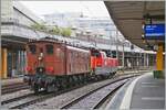 Die Ae 3/6 10264 ist in Lausanne auf der Rückfahrt nach St-Maurice.
