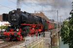 Verein Pacific 01202: Auf der Aarebr�cke Solothurn wurde am 17.