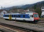 OeBB: RBDe 207  BALSTHAL  abgestellt auf dem Endbahnhof Balsthal am 3.