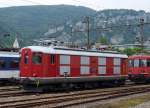 OeBB/SBB: Re 4/4 I 10016, ehemals SBB, abgestellt in Balsthal am 26.