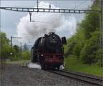 Rundfahrt vom Bodensee durchs Emmental mit 23 058 und Ae 4/7 11022.

Spektakuläre Durchfahrt von 23 058 in Baden Oberstadt. April 2023.