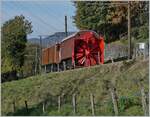  La DER de la Saison!  (Saisonabschlussfeier der Blonay-Chamby Bahn 2022): nach vier Jahren war die Xrotd 1052 wieder auf die Strecke unterwegs, nicht dass es geschneit hätte, aber die