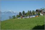 Der GoldenPass Panoramic bei Les Avants.