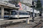 Der MOB Be 4/4 1006  ex Bipperlisi  steht abfahrbereit in Montreux.