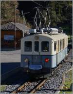 Restaurierter ASD BCFe 4/4 N° 1 bei Vers l'Eglise.