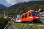 TMR (M-C) BDeh 4/8 21 (SNCF Z800 UIC N� 90 85 838 0821-1 CH-TMRSA) in Finhaut.