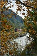Herbst bei der MGB im Mattertal bei T�sch.