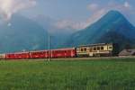 BOB/SBB Br�nig: SBB Personenwagen auf Privatbahnen.