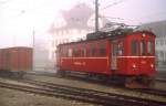 Be 4/4 203 der Frauenfeld-Wil-Bahn im Fr�hjahr 1979 im Bahnhof Wil