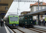 VHE/ Verein Historische Eisenbahn Emmental:  Anlässlich der Huttwiler Dampftage 2016 fand am 1.