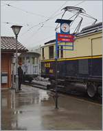 Der Blonay-Chamby MOB DZe 6/6 2002 in Blonay.